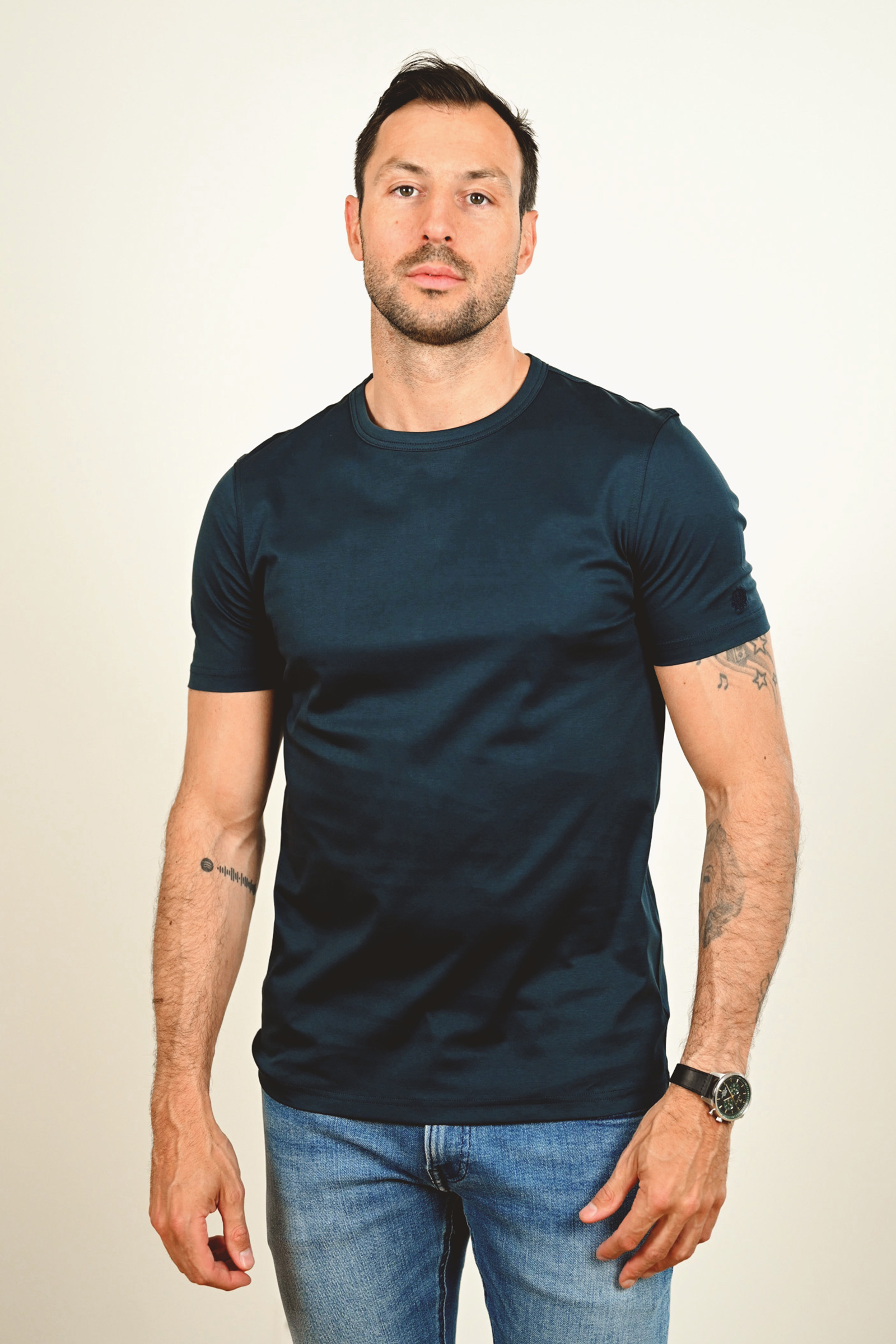 Perry T-Shirt, Navy - Bilde 2