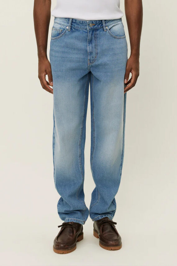 Ryder Washed Denim Jeans Lys blå