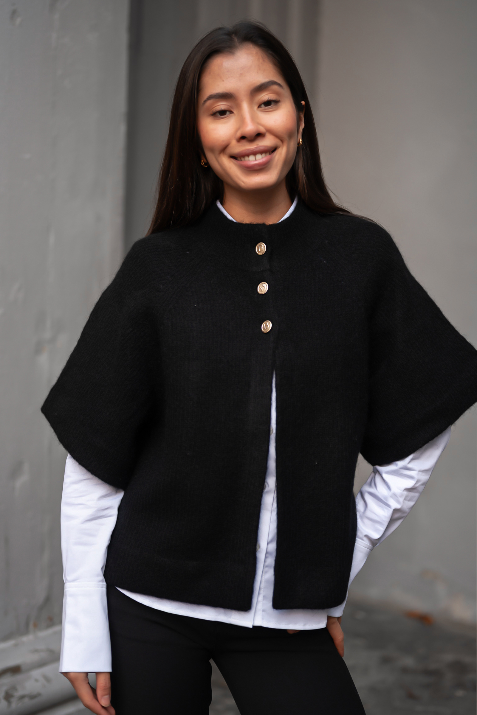 Vilanie Cardigan, Black - Bilde 2