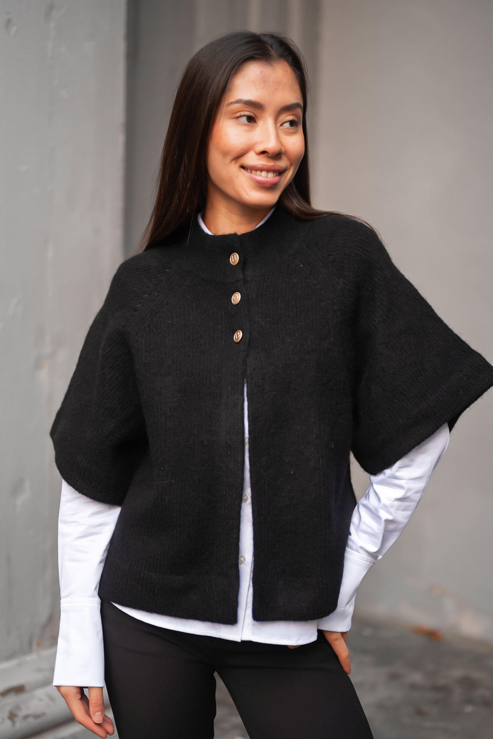 Vilanie Cardigan, Black - Bilde 5