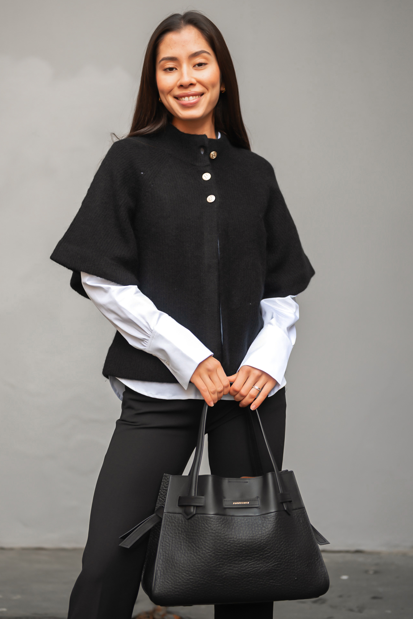 Vilanie Cardigan, Black - Bilde 3