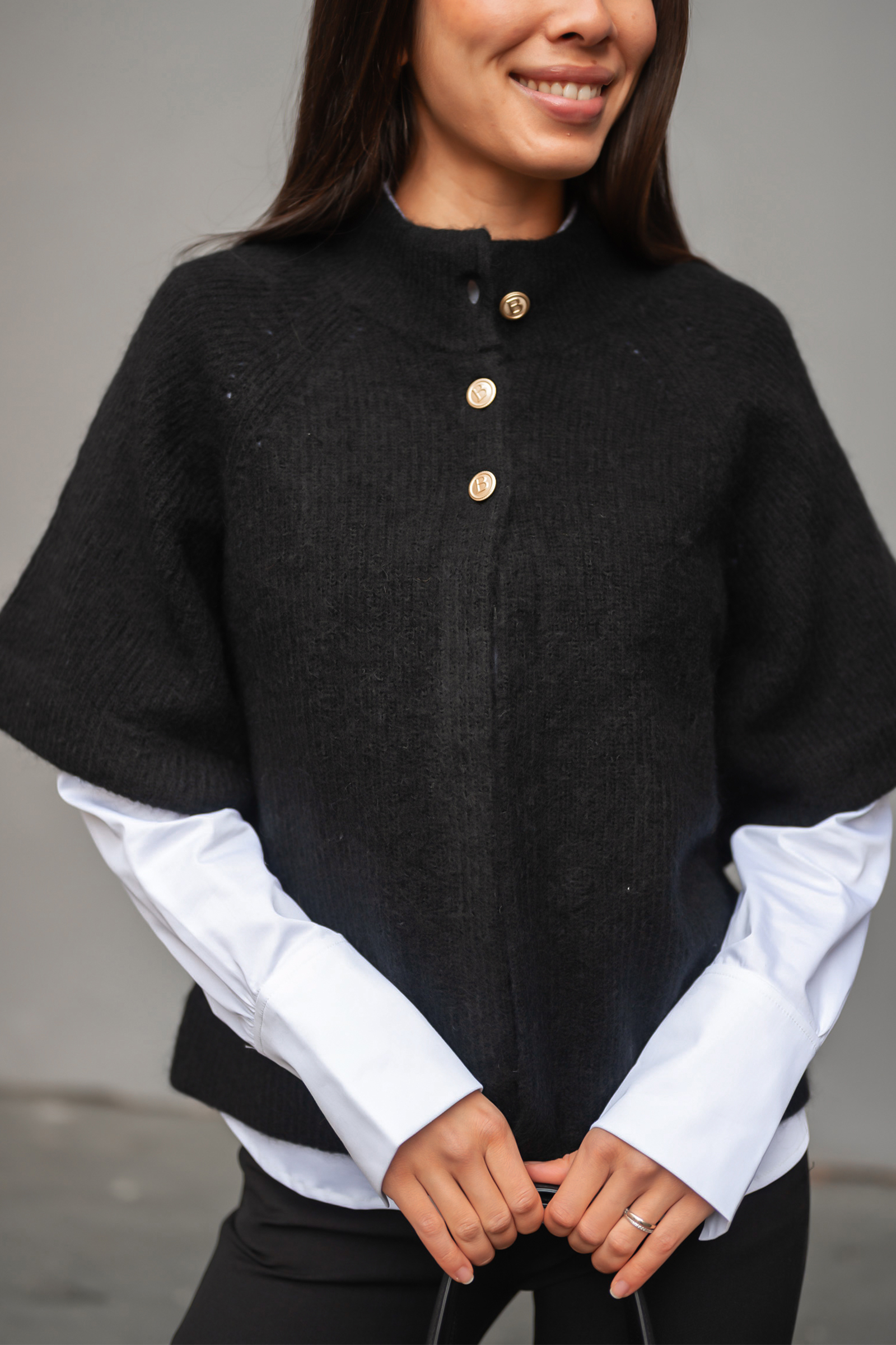 Vilanie Cardigan, Black - Bilde 6