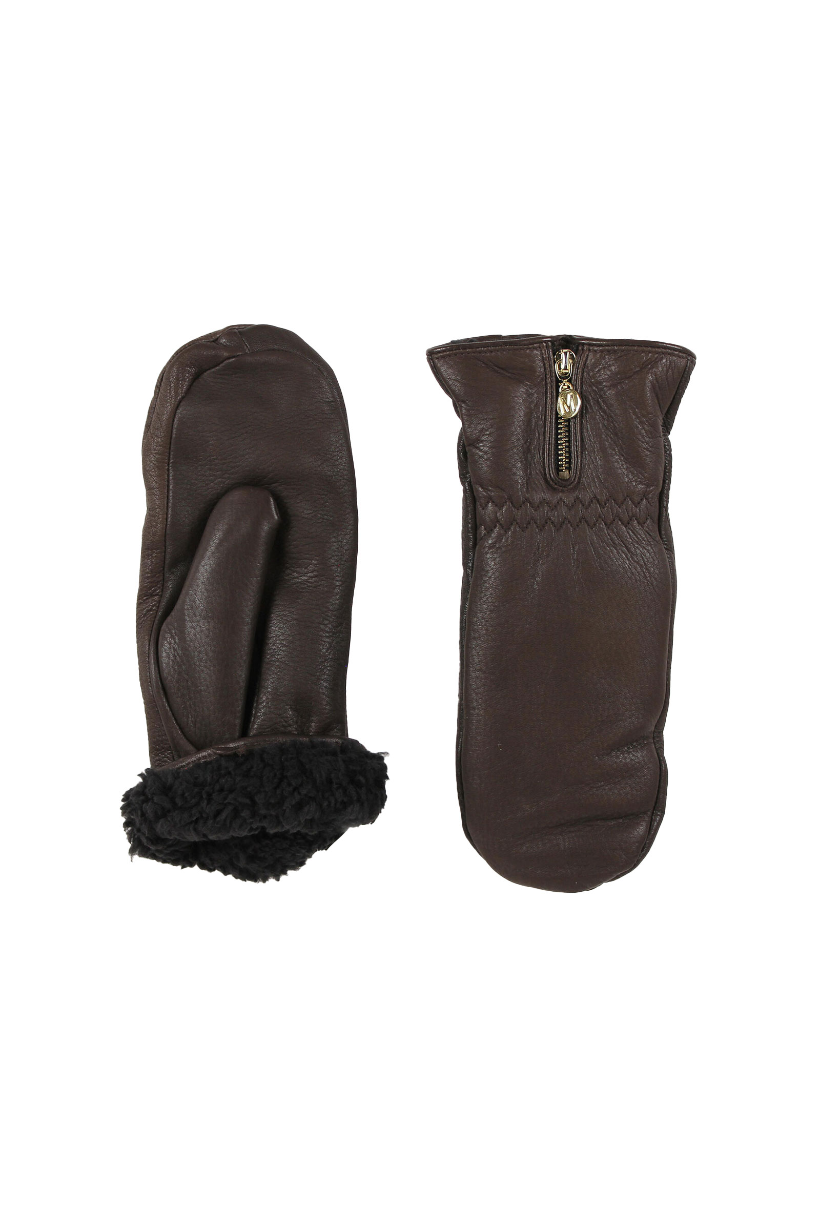 New Sandra Mitten, Dark Brown - Bilde 2