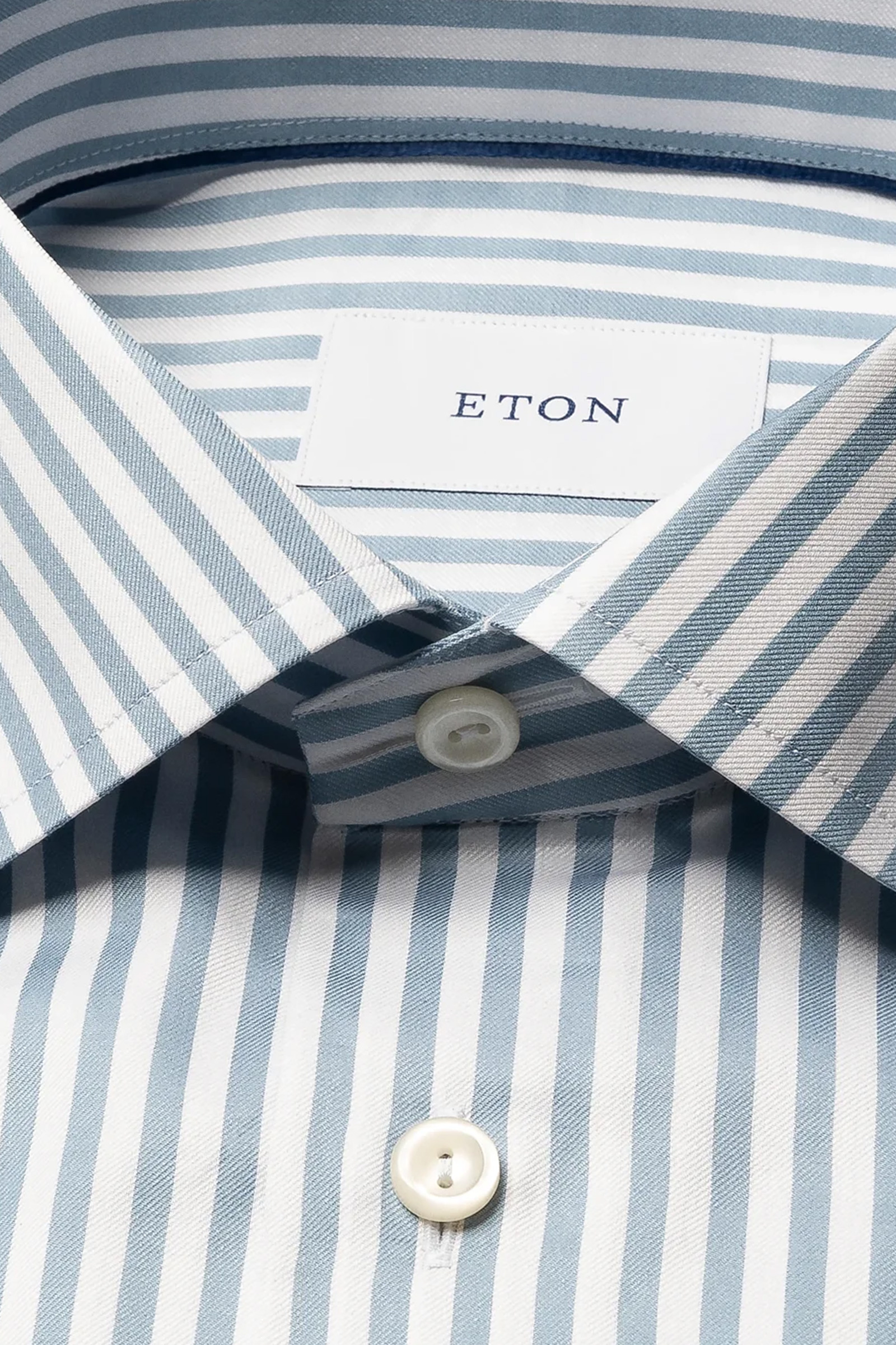 Slim Bengal Striped Signature Twill Shirt, Blue - Bilde 2