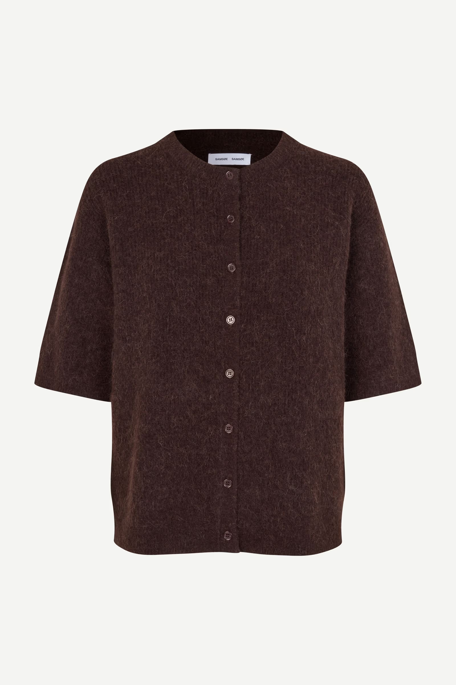 Sanoura SS Cardigan 7355, Black Coffee - Bilde 4