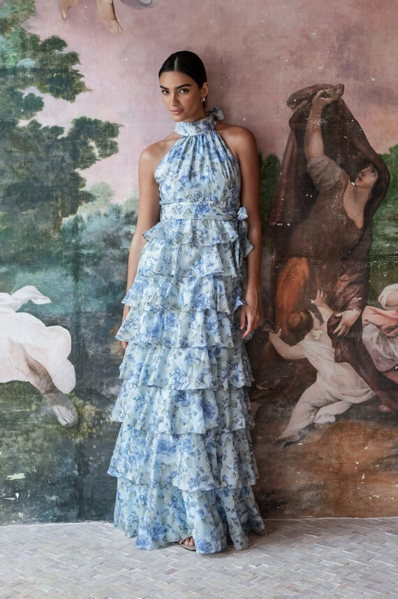 Angel Maxi Halterneck, Midnight Bloom