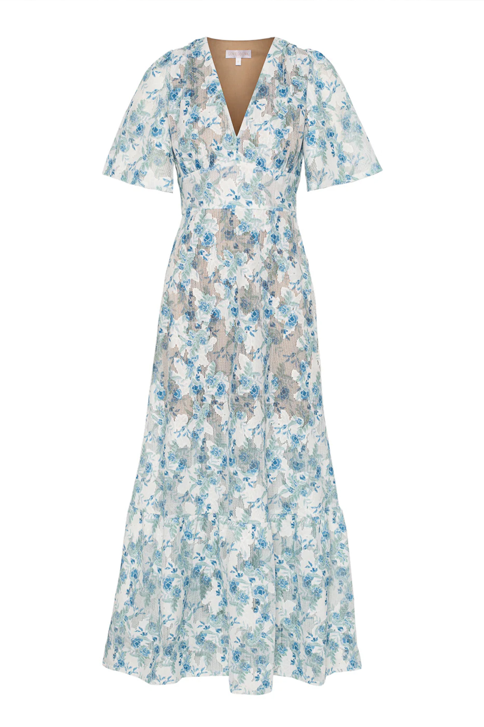 Celina Maxi Dress, Blue Whisper - Bilde 4