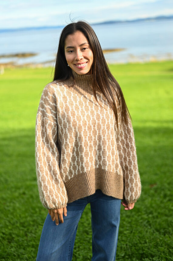 Fam New Pattern, Light Brown Melange