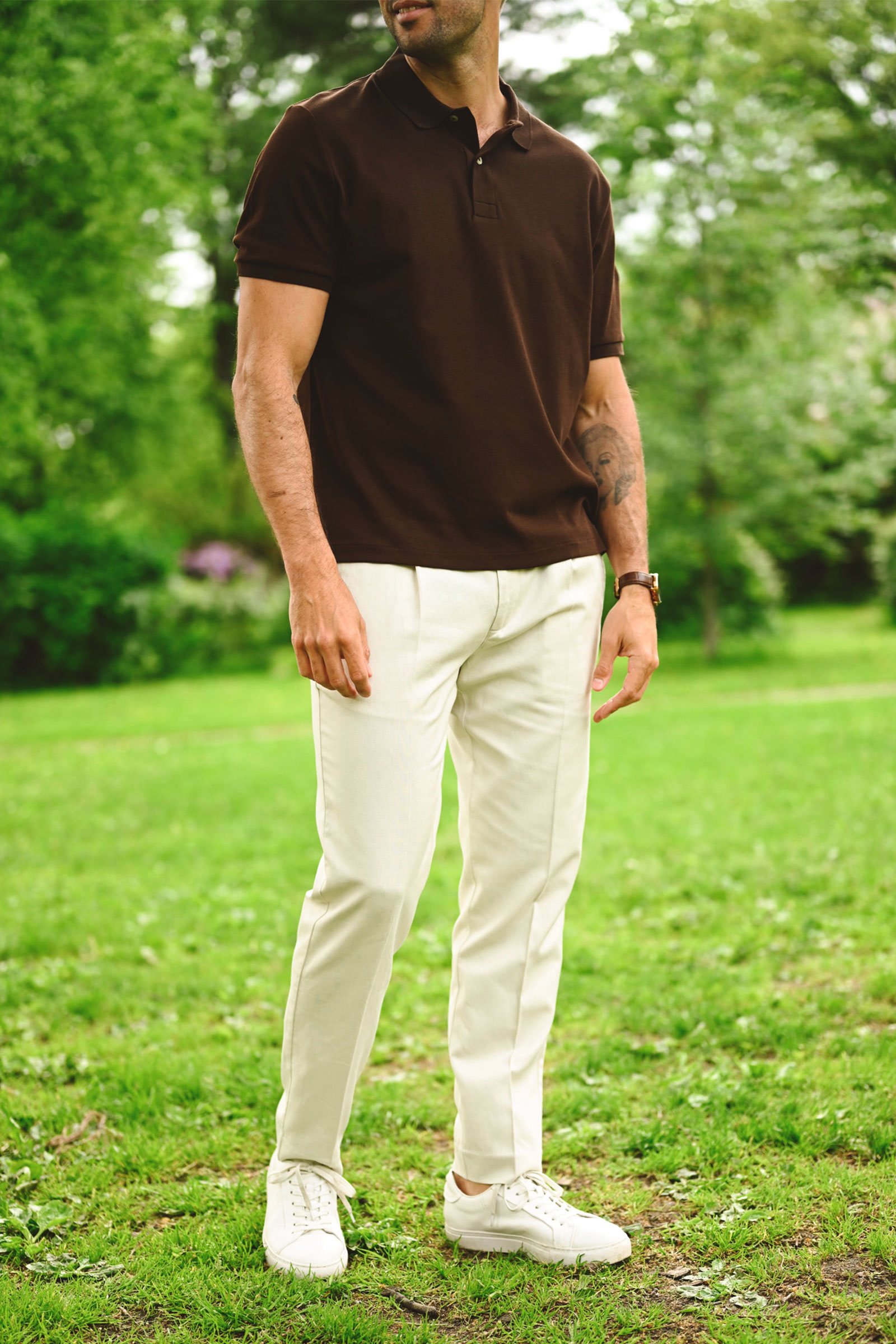 Slim Smart Pants, Sand - Bilde 3
