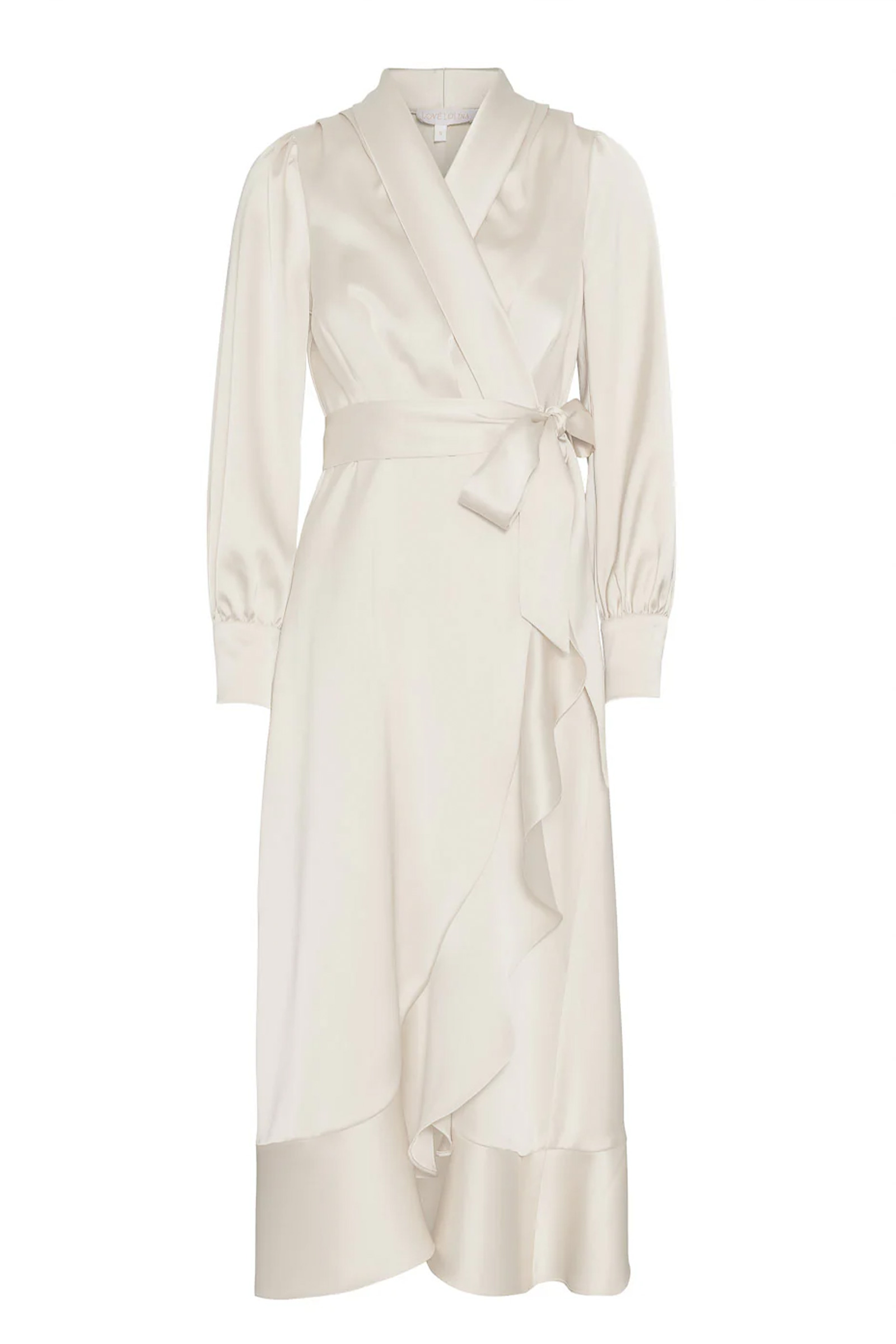 Iza Midi Dress, Champagne - Bilde 3