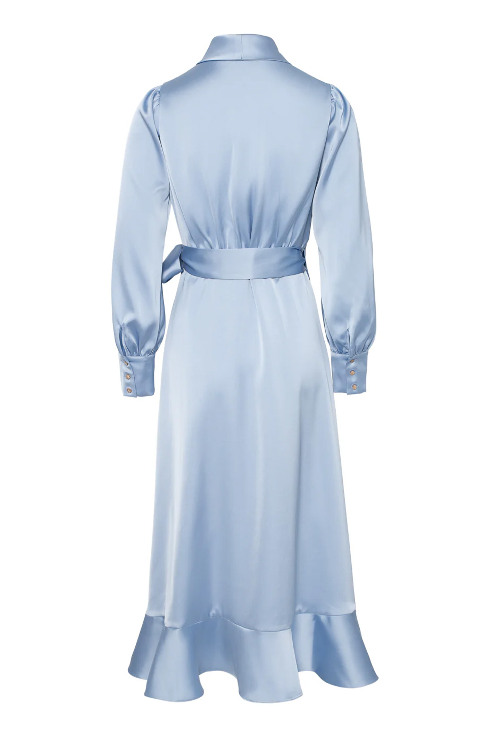 Iza Midi Dress, Light Blue - Bilde 5