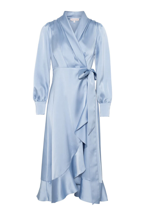 Iza Midi Dress, Light Blue