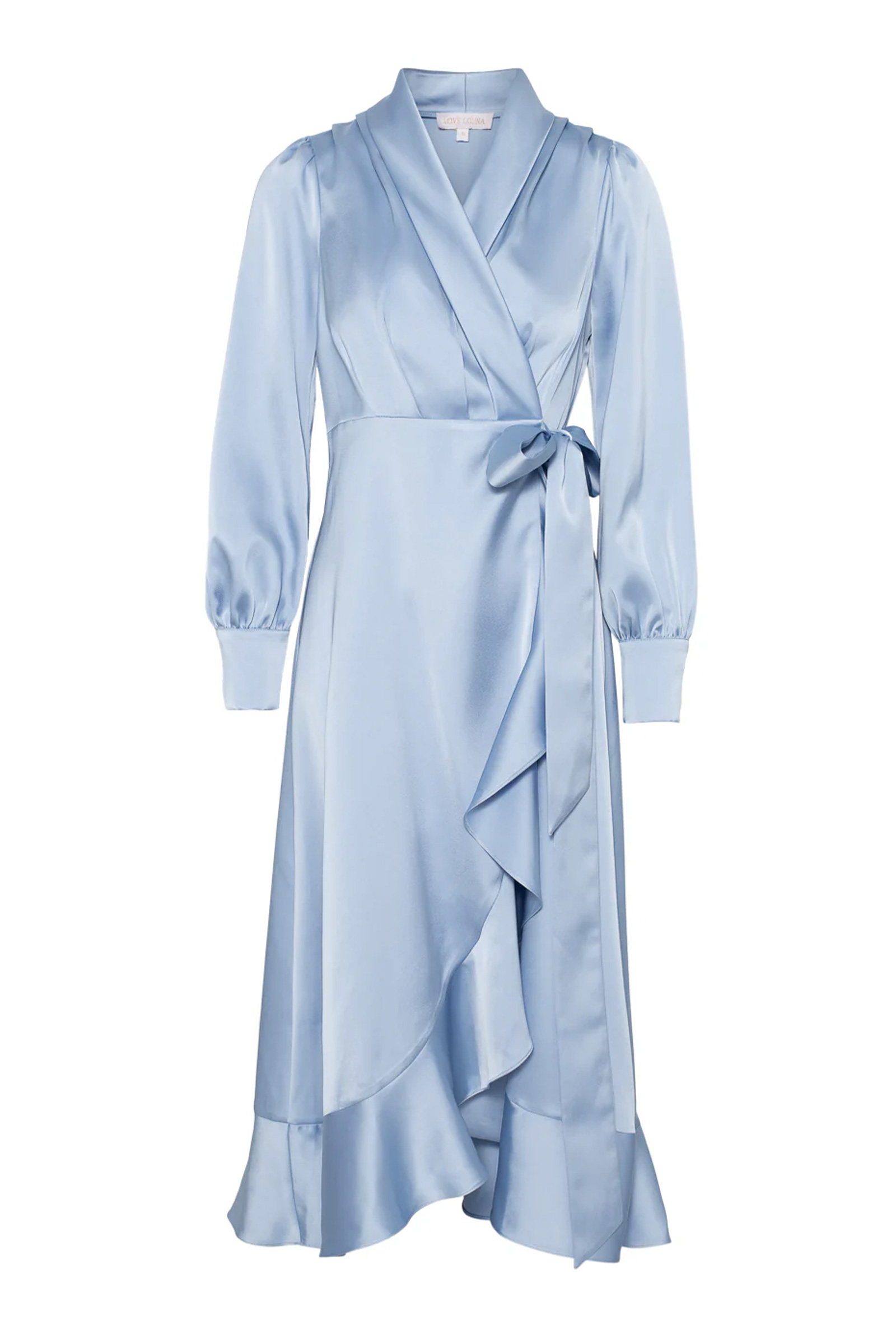 Iza Midi Dress, Light Blue - Bilde 4