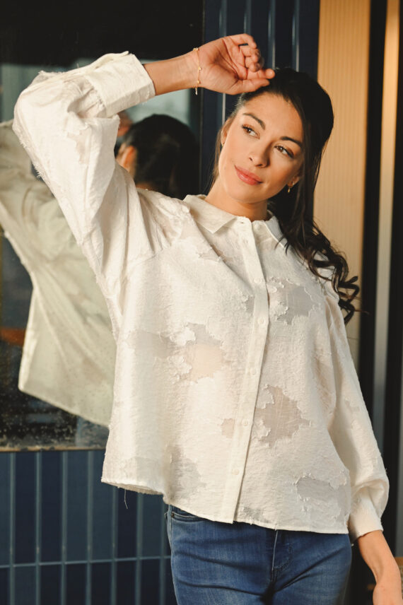 Orkidea Shirt, White