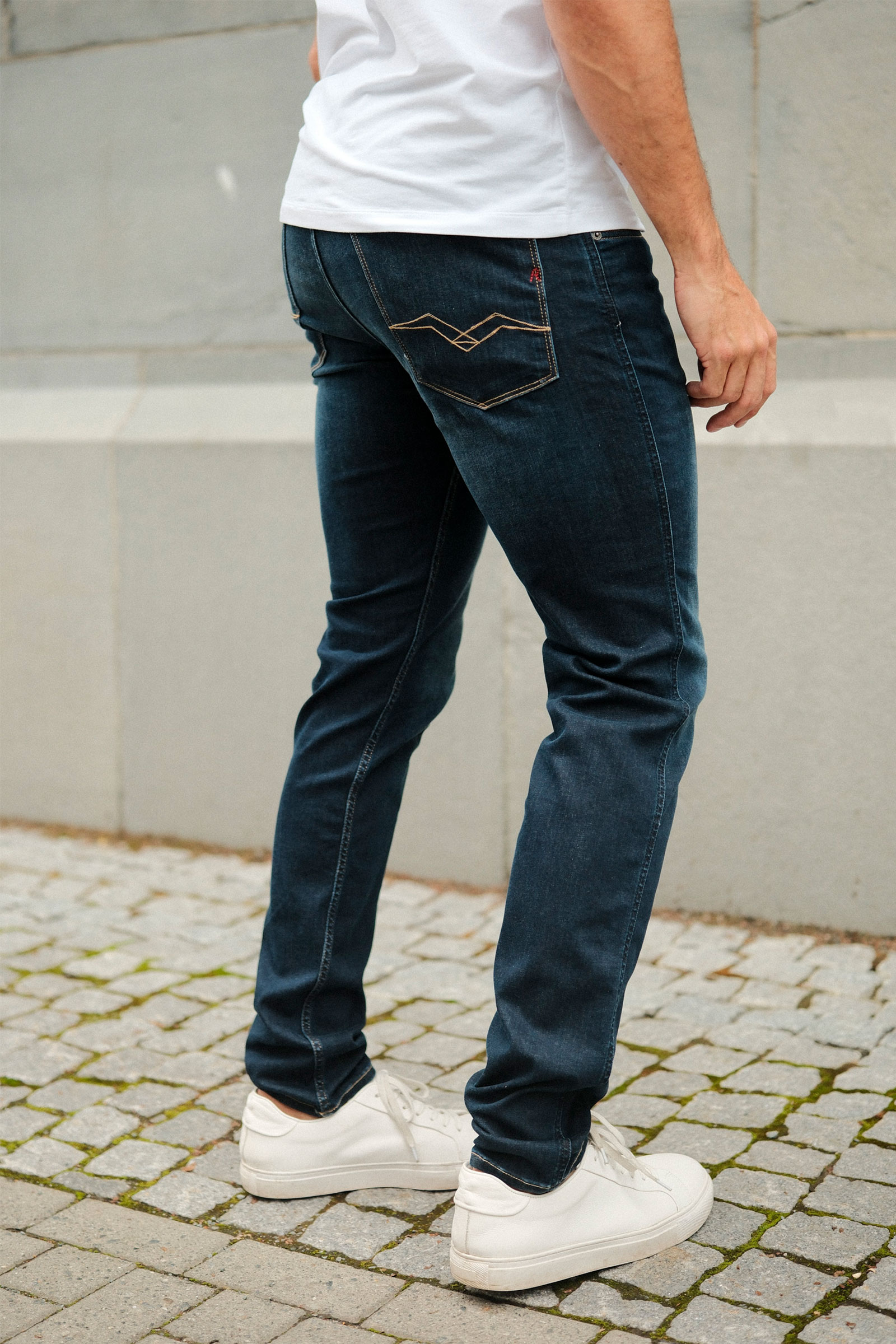Slim Fit Anbass, Mørk Blå - Bilde 5