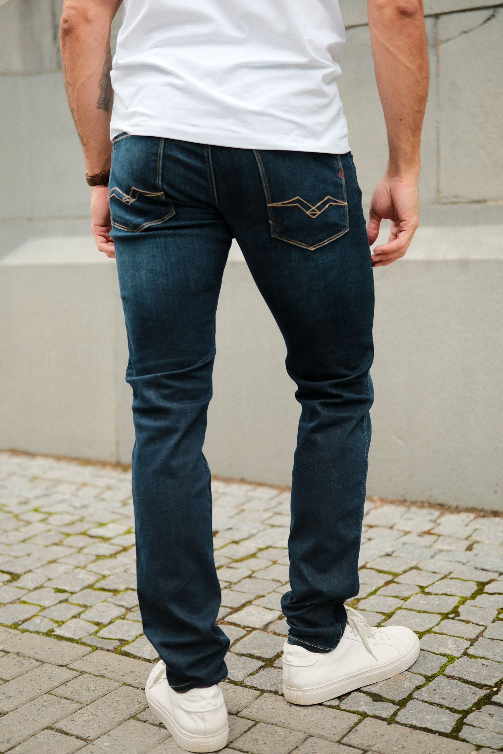 Slim Fit Anbass, Mørk Blå - Bilde 6