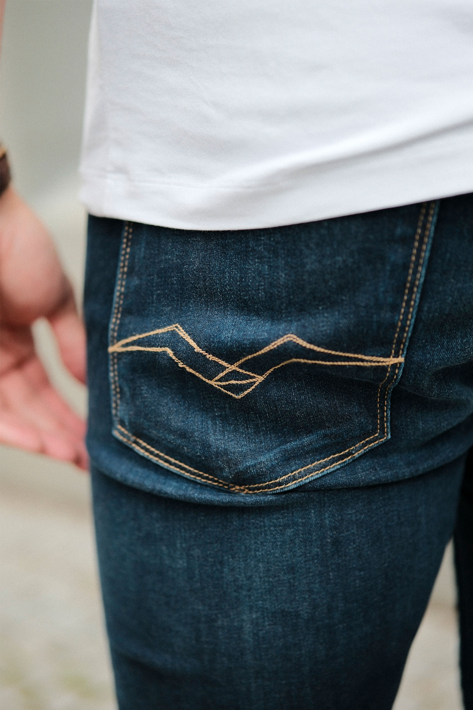 Slim Fit Anbass, Mørk Blå - Bilde 7