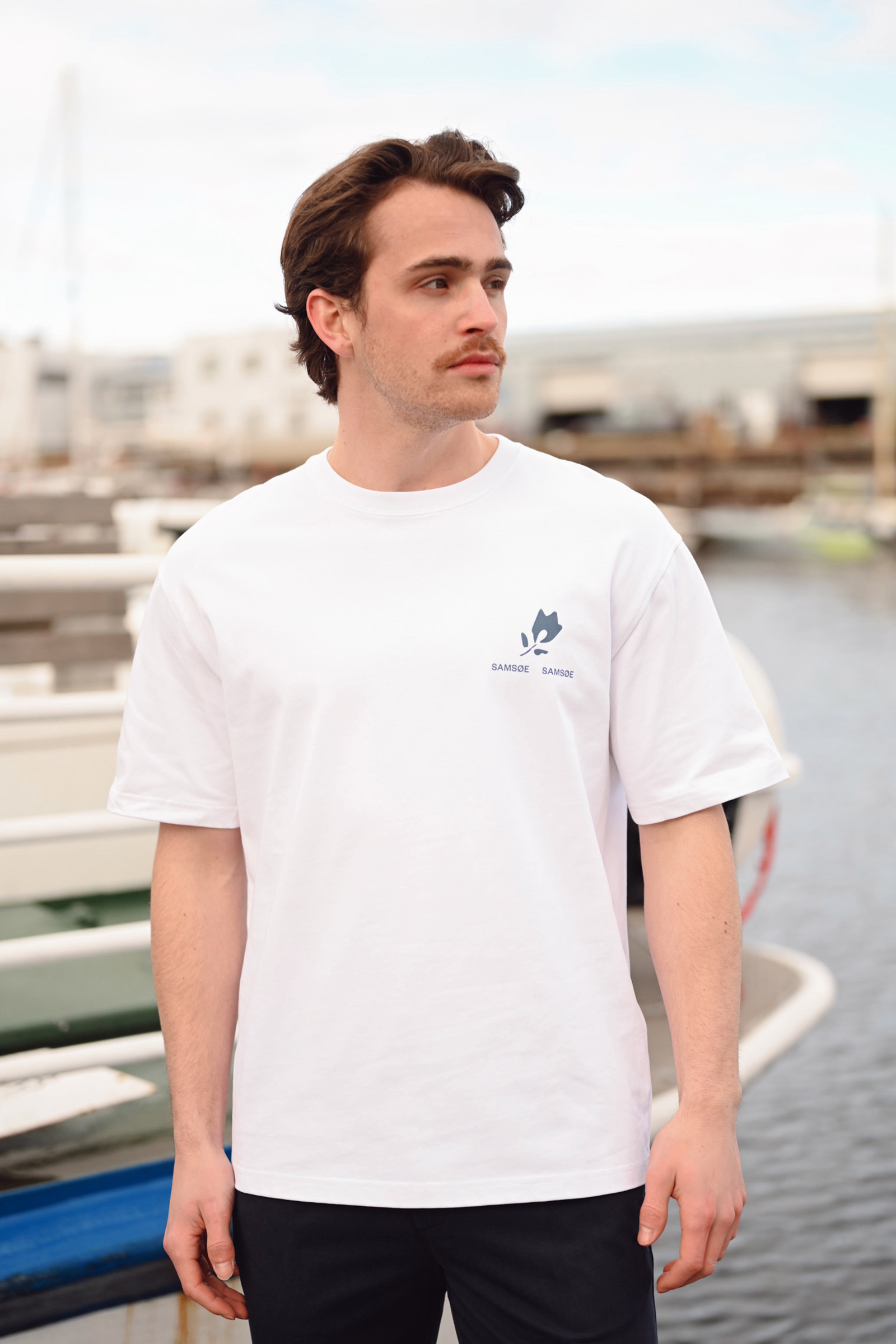 Sacohen T-Shirt 11725, Blue Stamp - Bilde 2