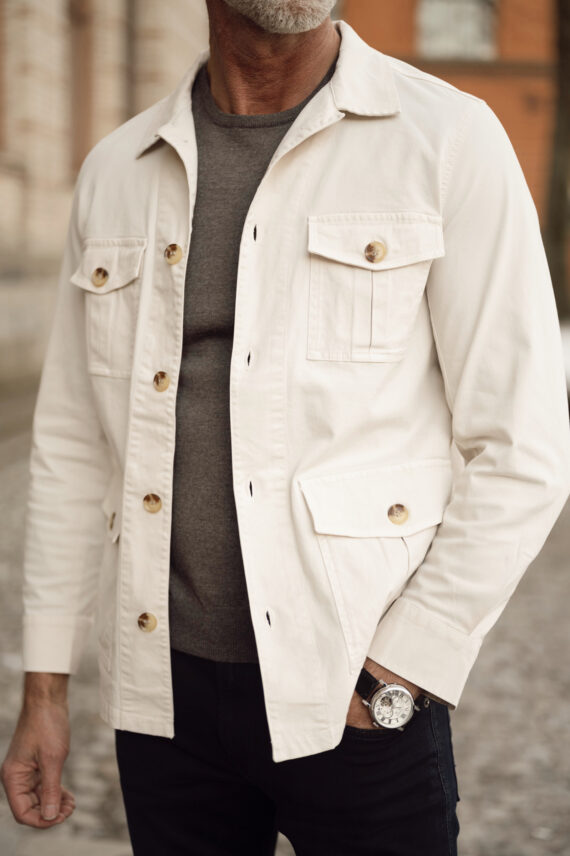 Safari Jacket 1388, Krem