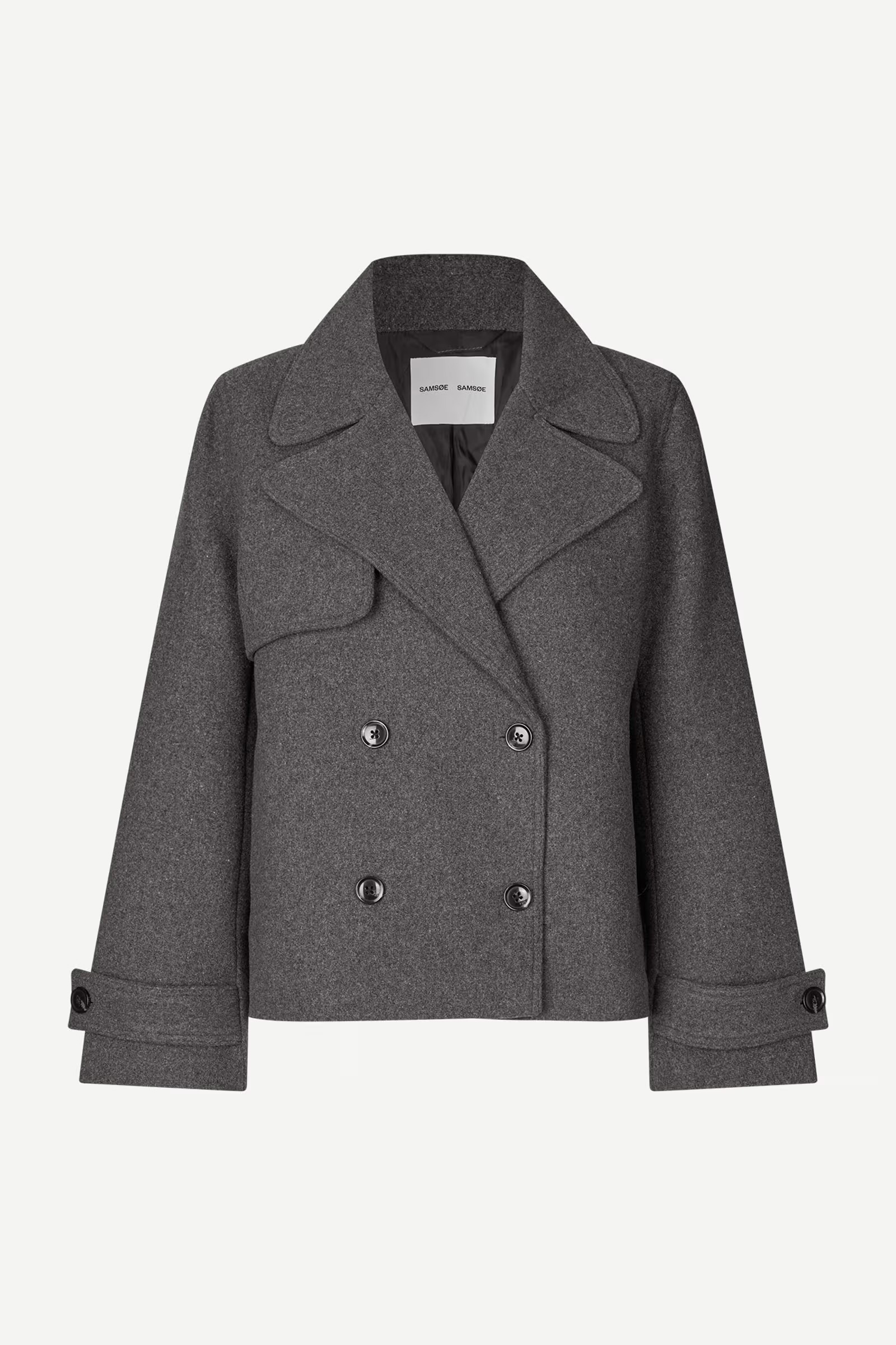 Samarta Jacket 15771, Dark Grey Melange - Bilde 4