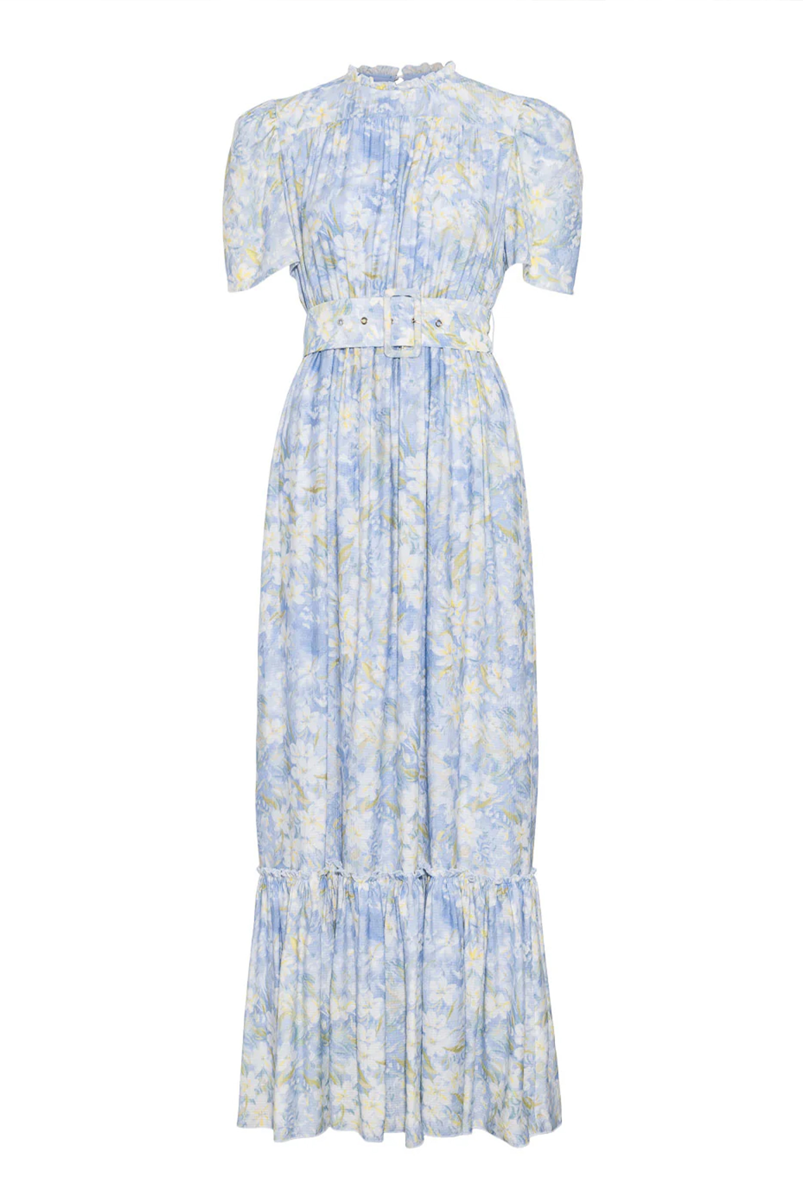 Sophie Puff Maxi Dress, Wisteria Kiss - Bilde 4