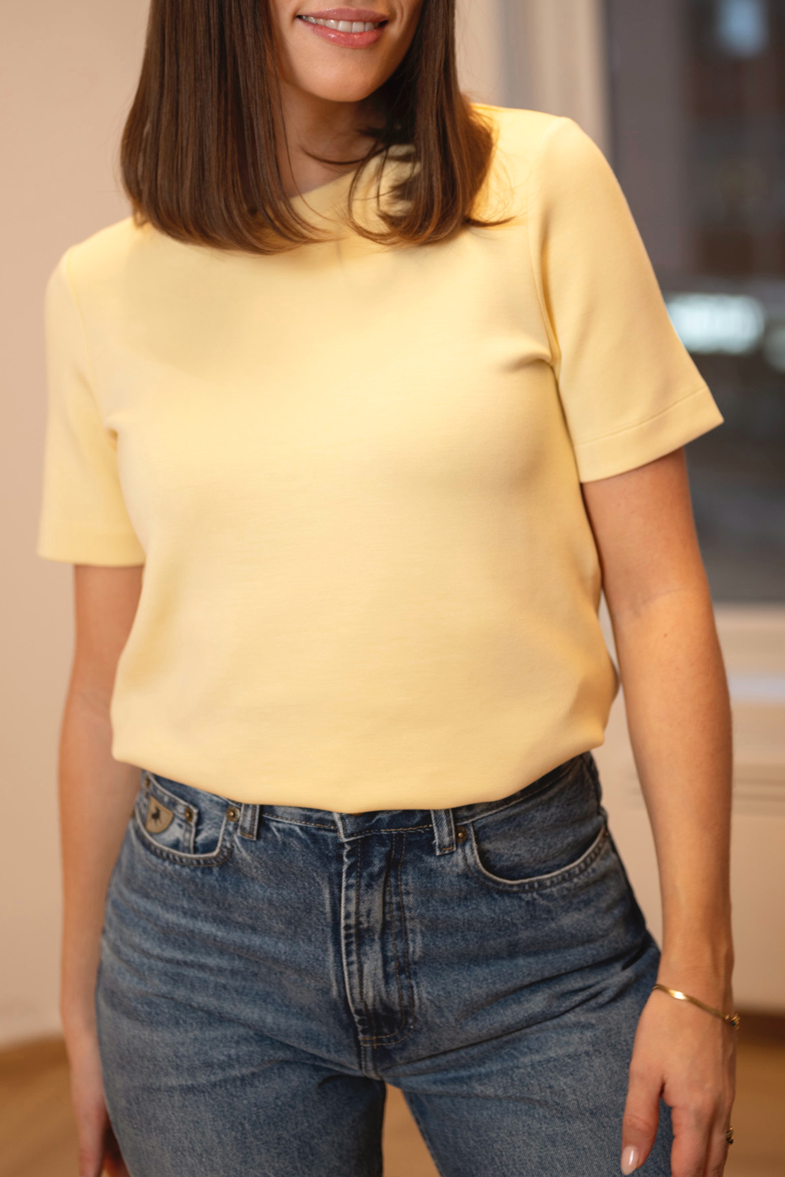 Vincent IW Karmen T-Shirt, Chamomile - Bilde 3