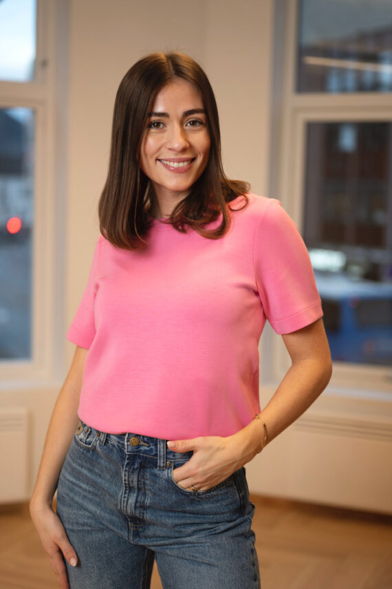 Vincent IW Karmen T-Shirt, Pink Carnatio