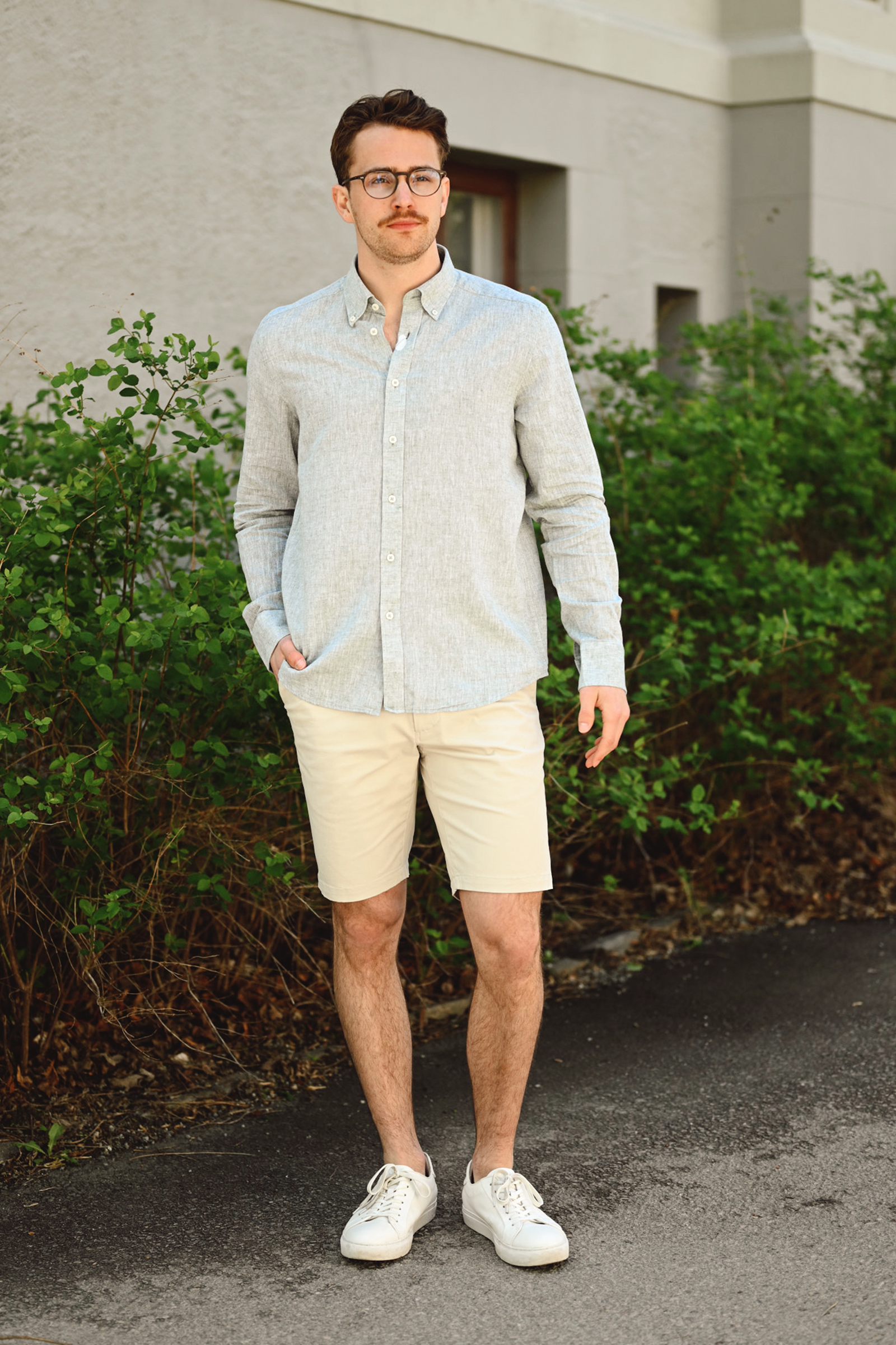 Jitloff Linen Shirt LS, Light Green - Bilde 2