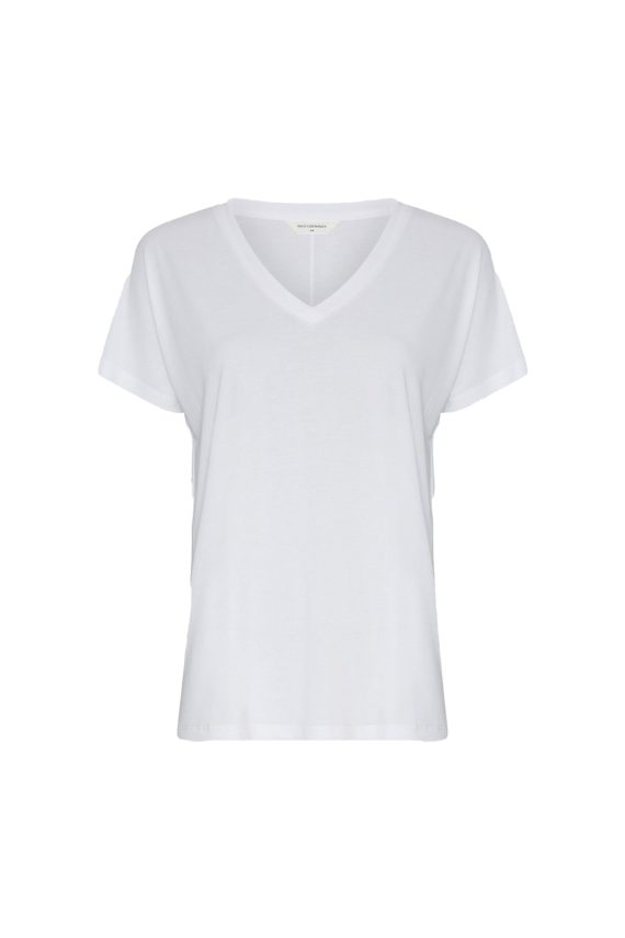 Fenya Modal V Neck, Bright White
