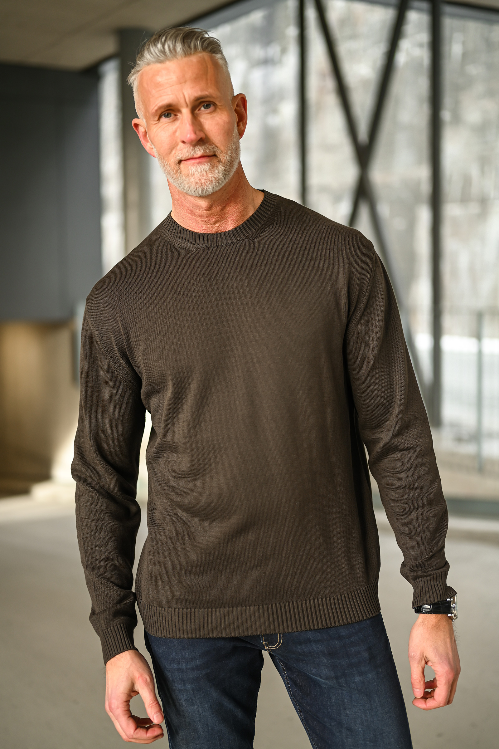 Paricollo Cotone, Mørk Brun - Bilde 3