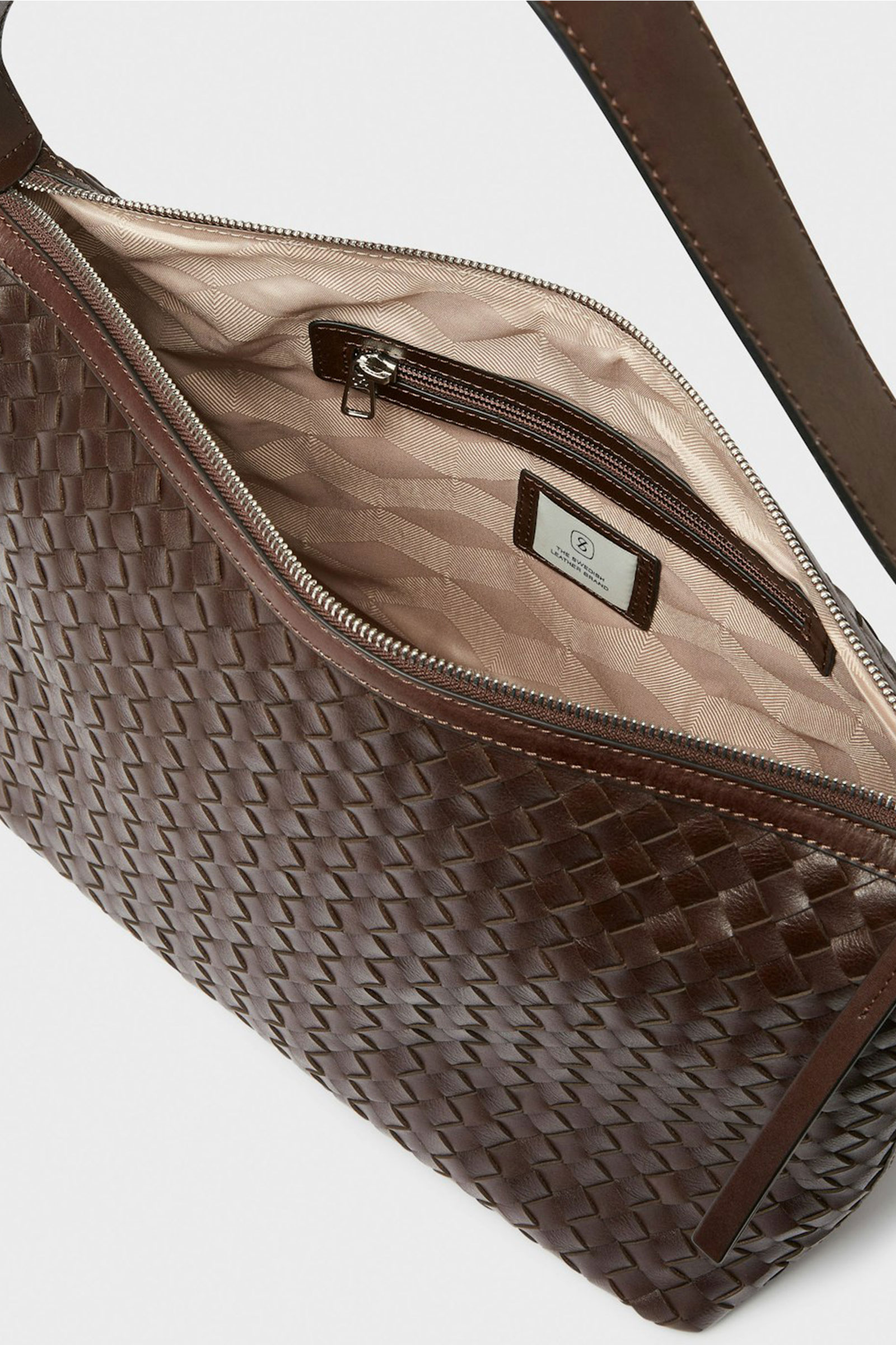 Glan Shoulder Bag, Mørkebrun - Bilde 7