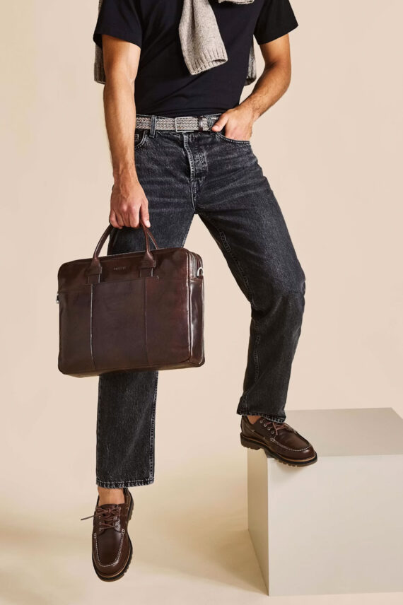 Vadstena Computer Bag 15 ", Mørk Brun