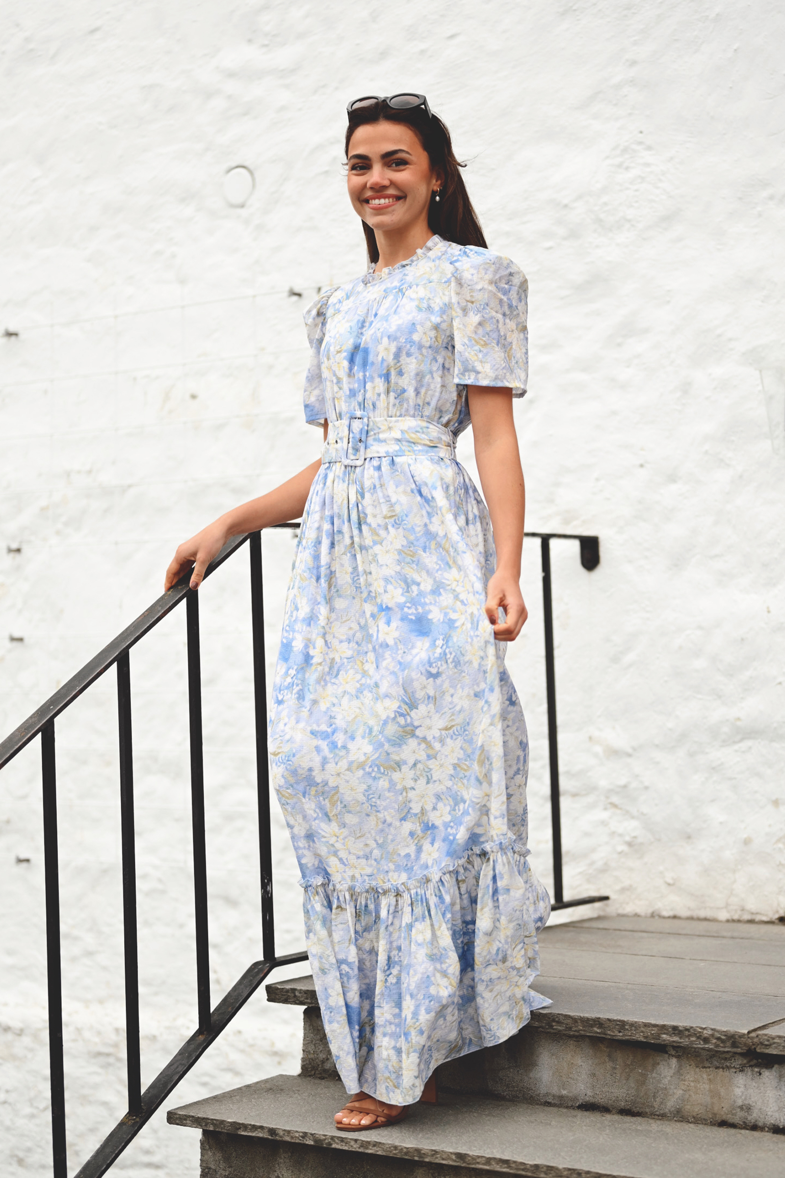 Sophie Puff Maxi Dress, Wisteria Kiss - Bilde 9