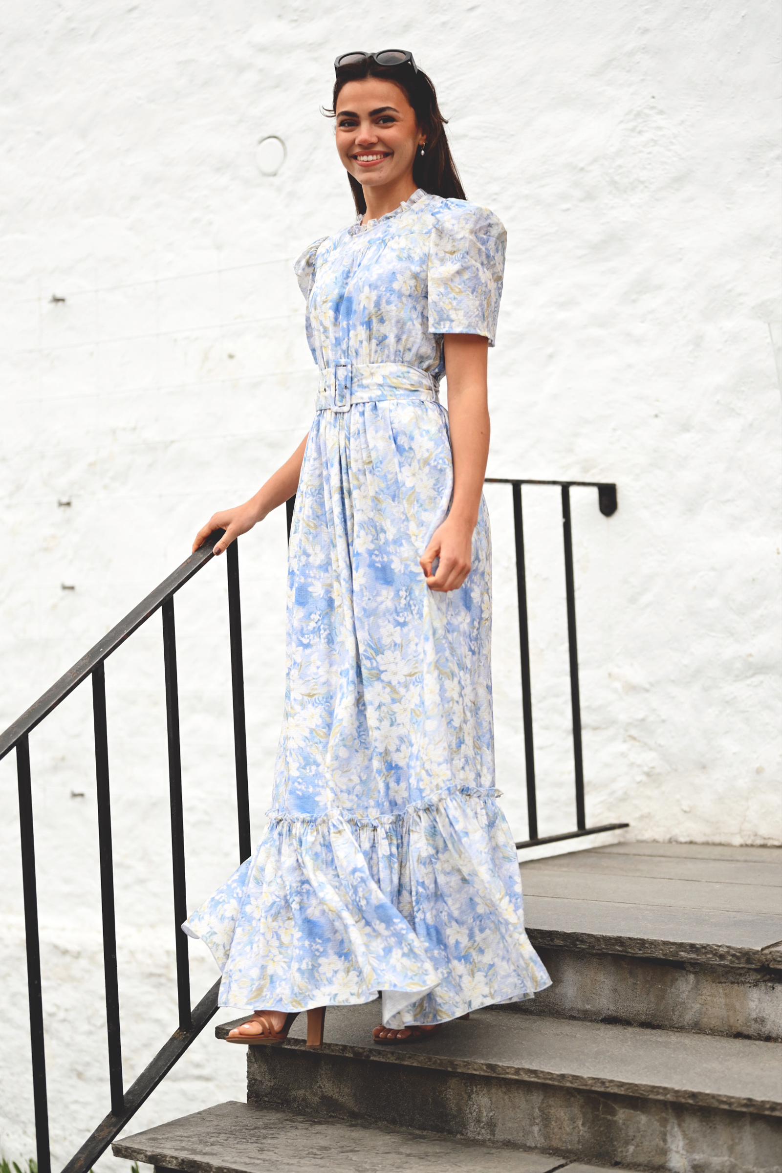 Sophie Puff Maxi Dress, Wisteria Kiss - Bilde 6