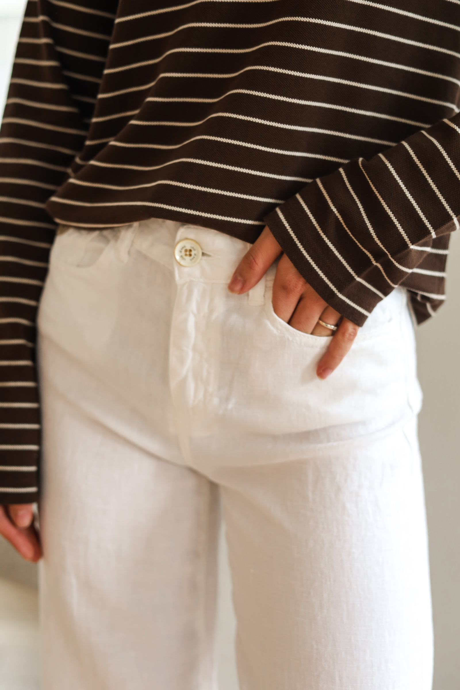 Culotte Linen Summer, White - Bilde 2