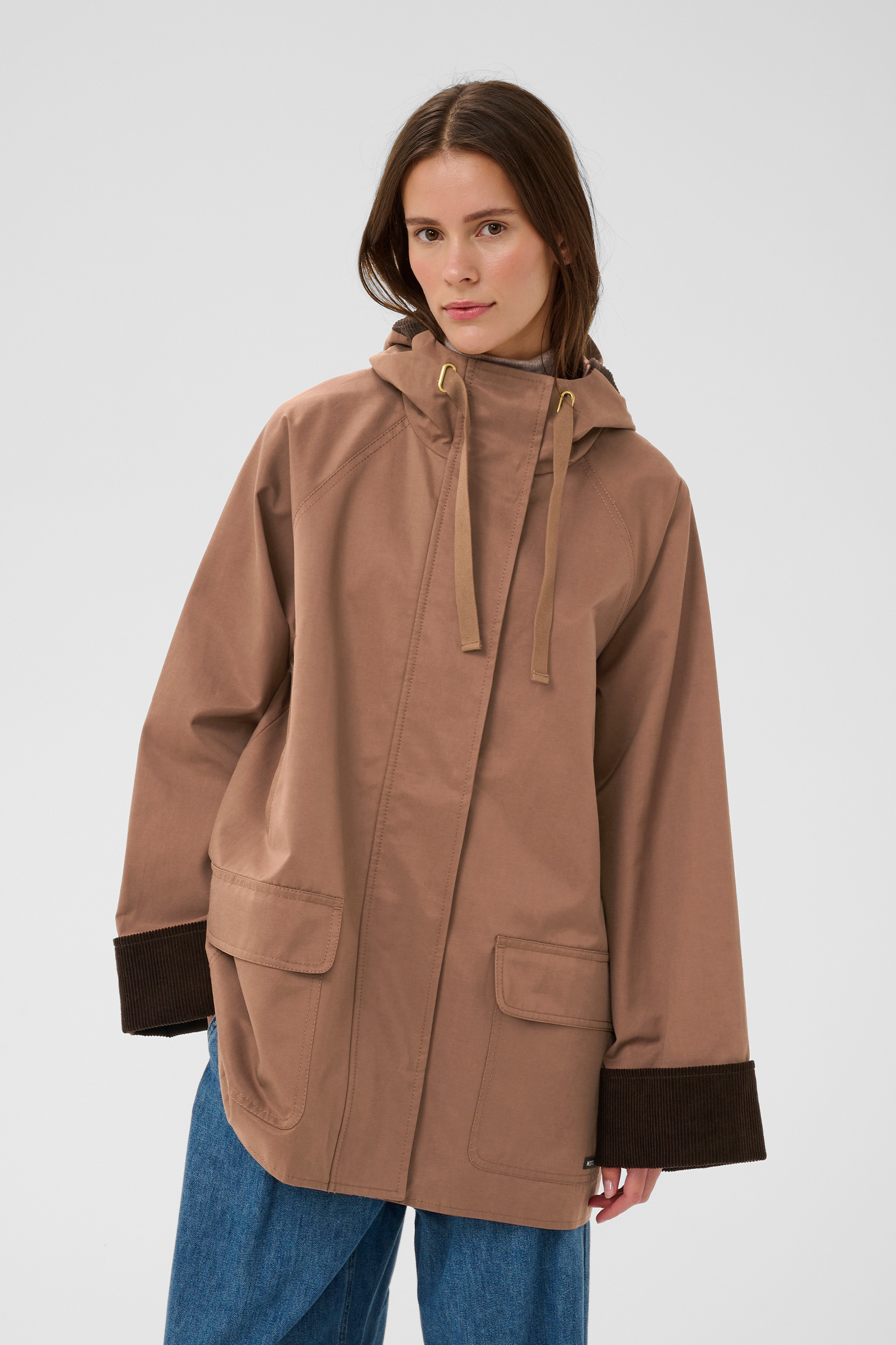 Gracelynn IW Hooded Jacket, Acorn