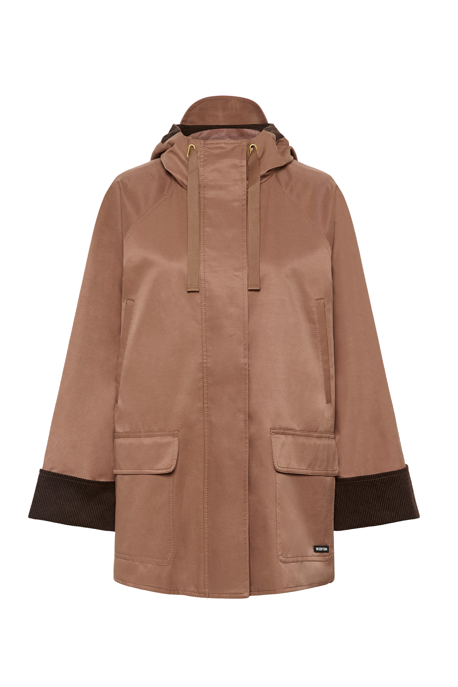 Gracelynn IW Hooded Jacket, Acorn - Bilde 3