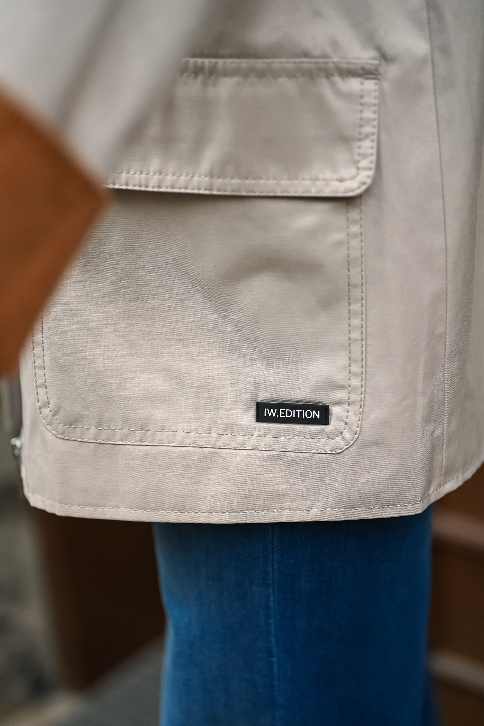 Gracelynn IW Hooded Jacket, Chateau Gray - Bilde 8