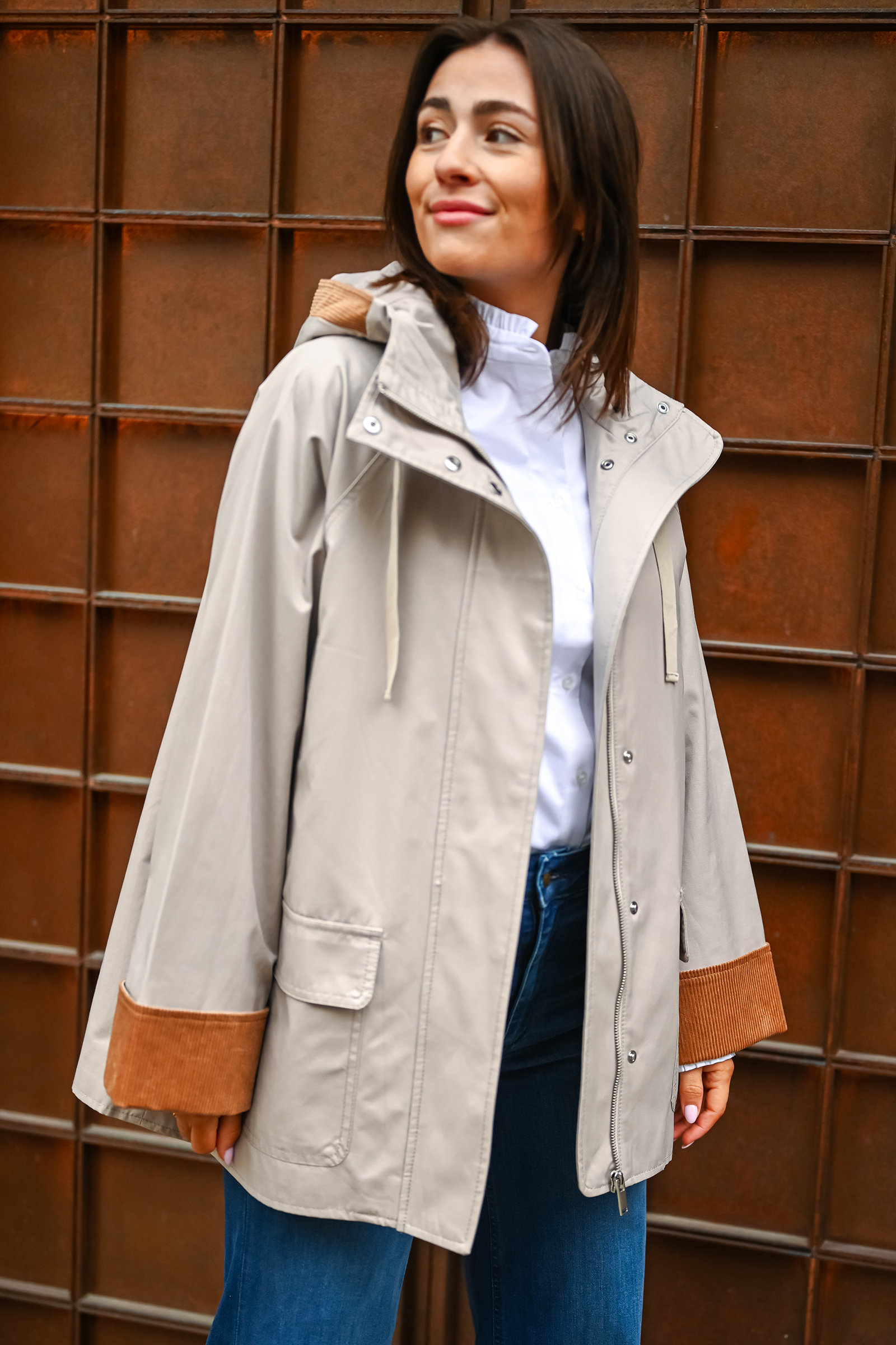 Gracelynn IW Hooded Jacket, Chateau Gray