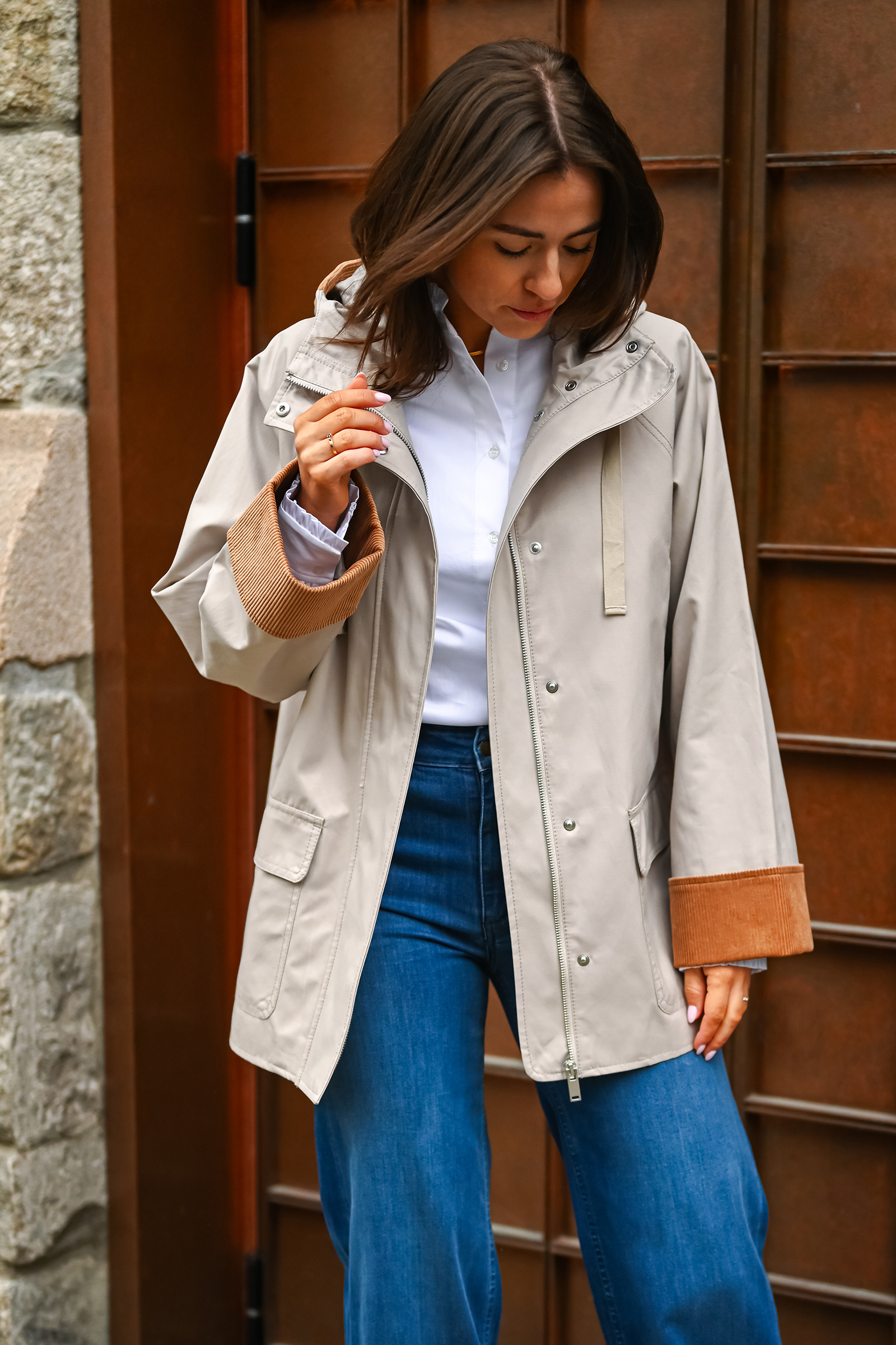 Gracelynn IW Hooded Jacket, Chateau Gray - Bilde 6