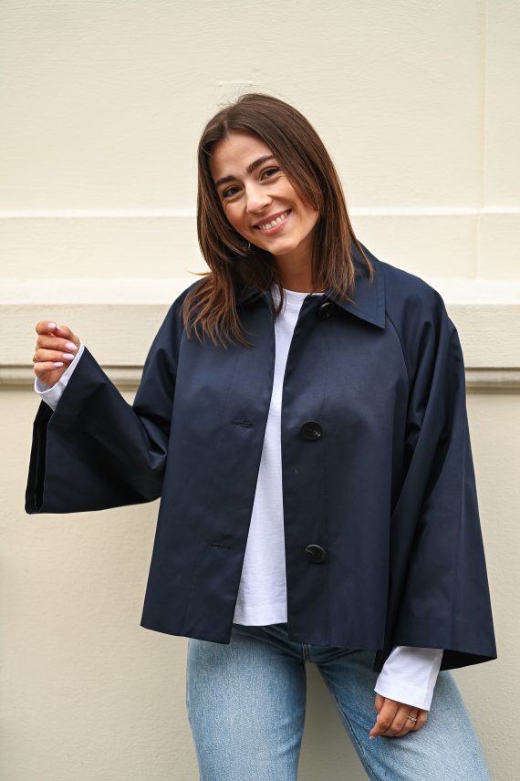 Hinona IW Cape Jacket, Marine Blue