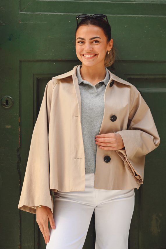 Hinona IW Cape Jacket, Sandstone