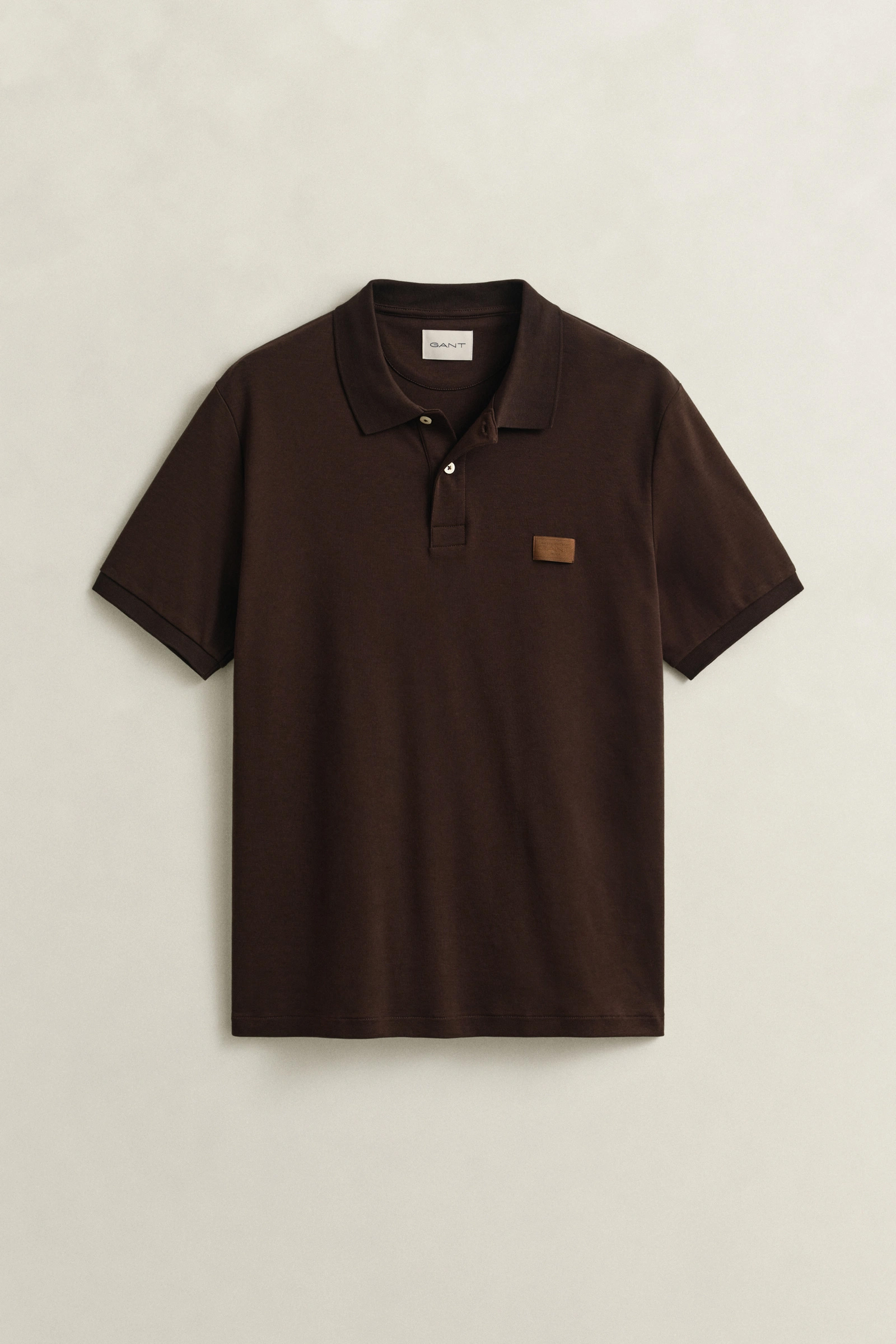 Interlock SS Polo, Mahogany Brown - Bilde 4