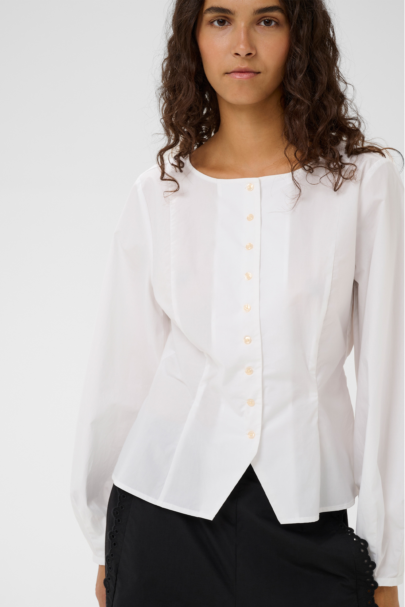 Lelo IW Fitted Shirt, Pure White - Bilde 5