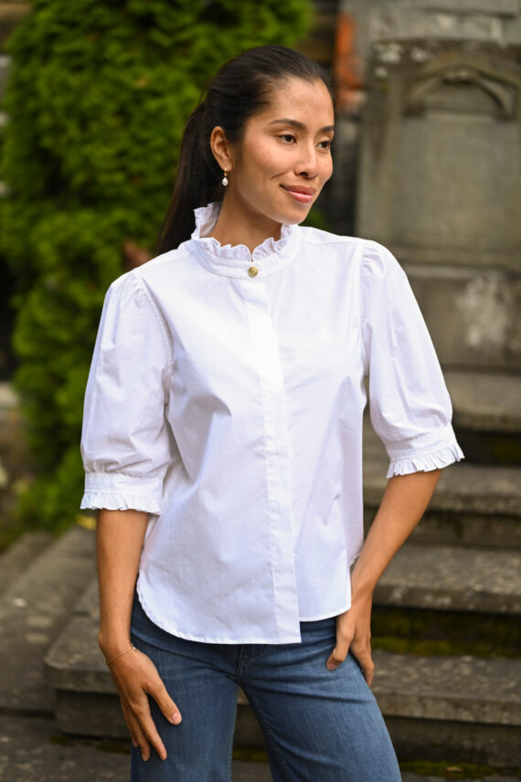 Mica Blouse, White