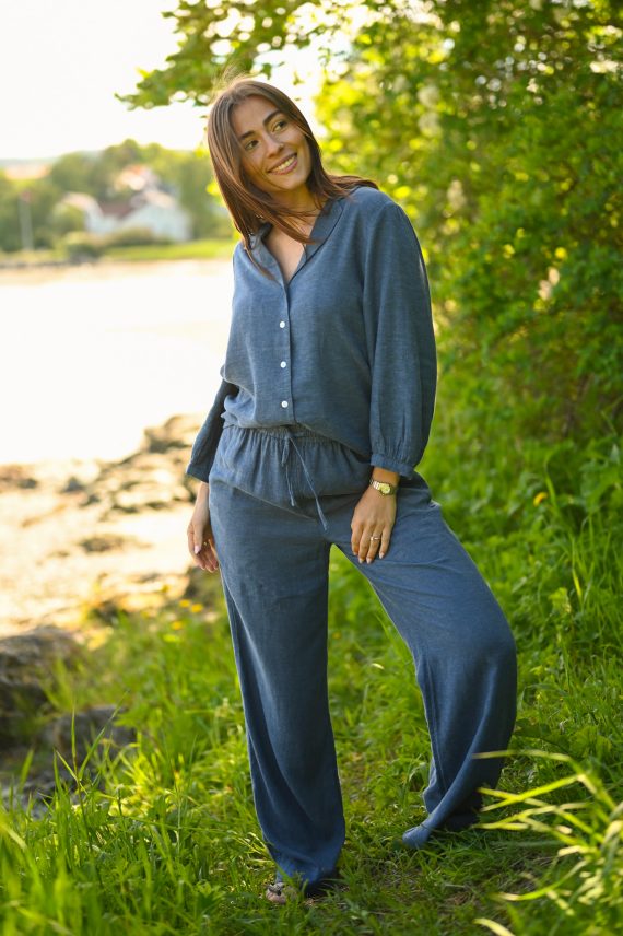 Viana Ginia Pants, V Indigo Mel