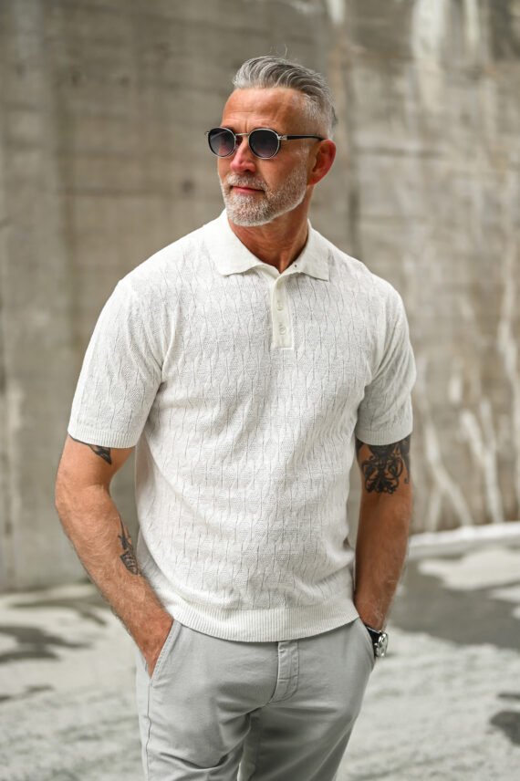 Polo Manica Corta, Krem