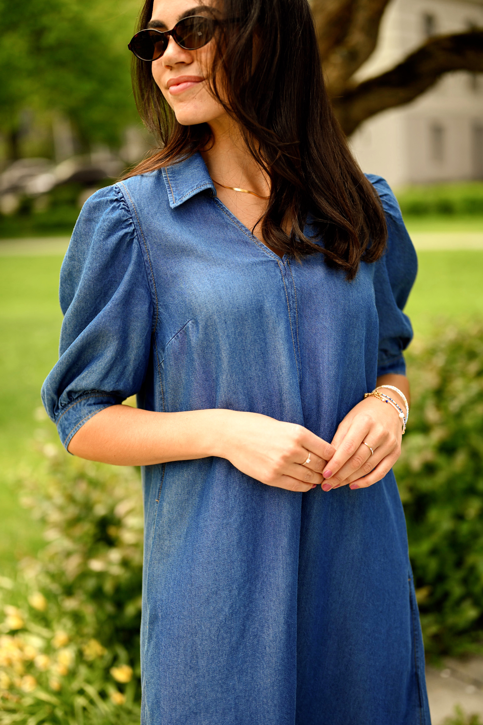 Rachel IW Dress, Medium Blue - Bilde 3