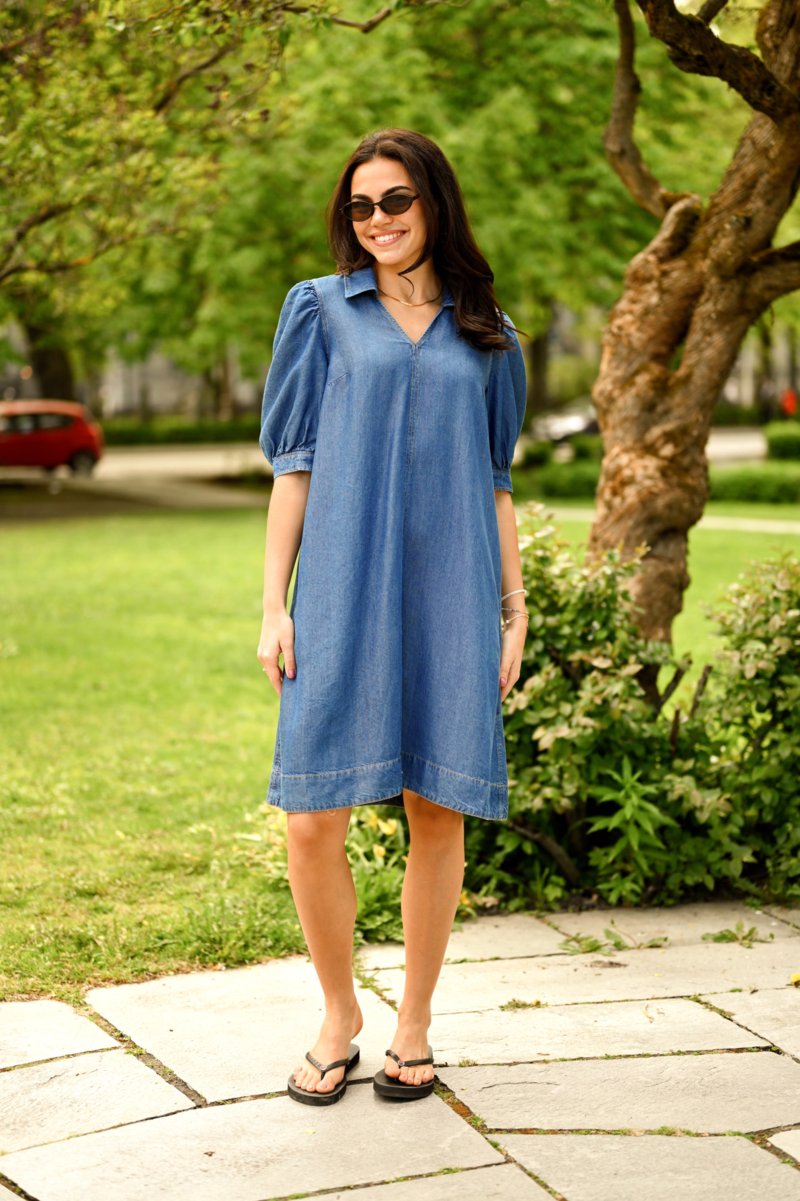 Rachel IW Dress, Medium Blue