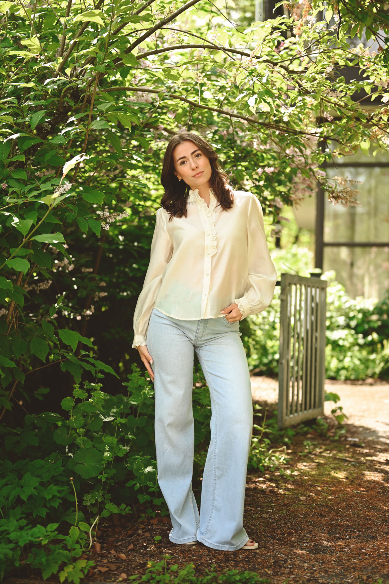 Olivie Shirt, Turtledove - Bilde 3
